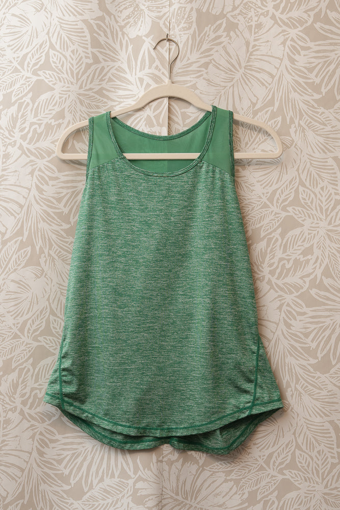 Size M/L | Heathered Jade Workout Tank ☀️