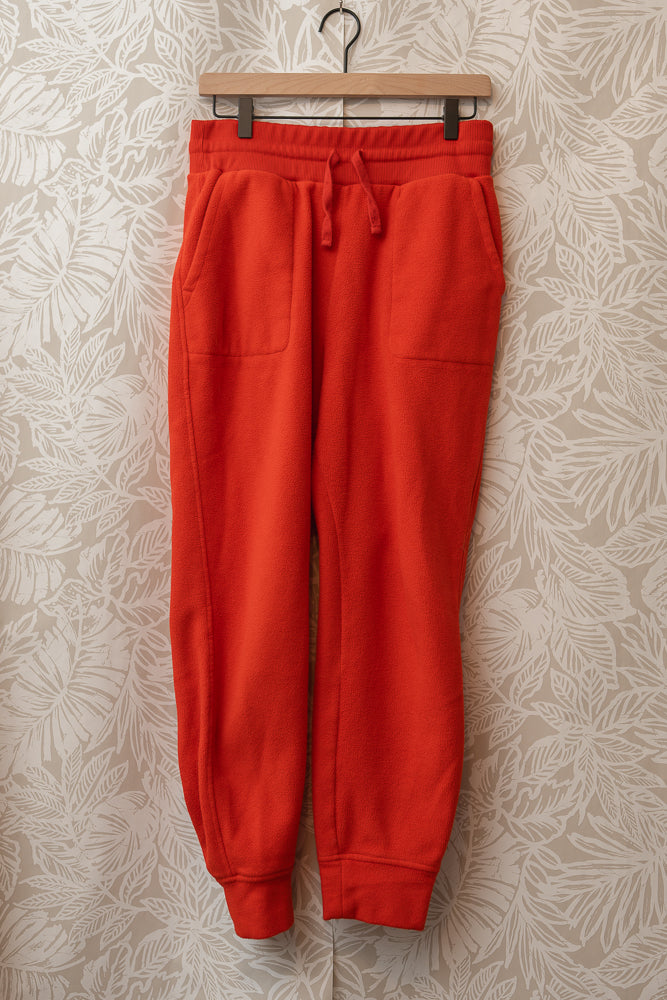 Size M | Orangish Geranium Sweatpants 🍁