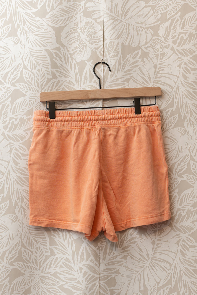 Size S | Light Tangerine 100% Cotton Shorts 🌷