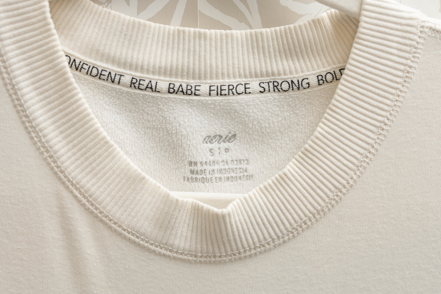 Size S-L | Aerie Cream Sweatshirt🌷