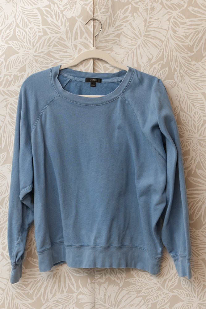 Size L | Dark Sky Blue JCrew Sweatshirt ☀️