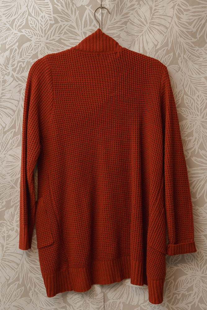 Size L | Rust Cardigan 🍁